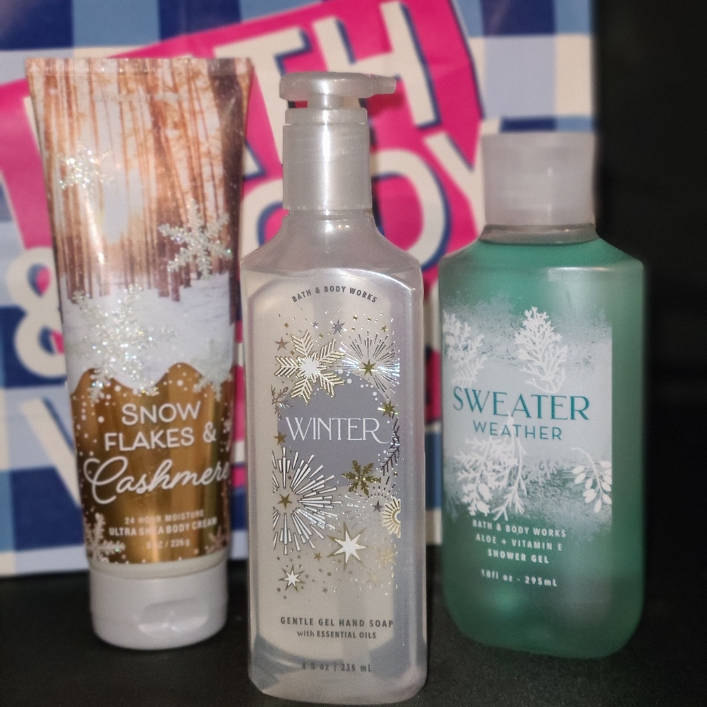 Bath and Body Works Winter Lot